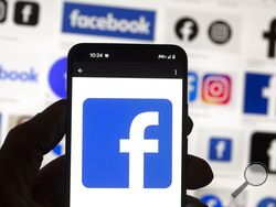 FILE - The Facebook logo is seen on a mobile phone, Oct. 14, 2022, in Boston. Social media platforms like Facebook, TikTok and Twitter say they're taking steps to prevent the spread of misinformation about voting and elections ahead of next month's midterm elections. Yet a look at some of the most popular platforms shows baseless claims about election fraud continue to flourish. (AP Photo/Michael Dwyer, File)