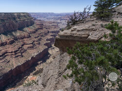 FILE - The South Rim of Grand Canyon National Park is seen in Grand Canyon Village, Ariz., Aug. 8, 2023. (AP Photo/Alex Brandon, File)