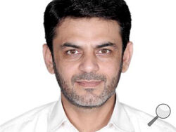 This image provided by the Justice Department, contained in the complaint supporting the arrest warrant, shows Asif Merchant. The Pakistani man alleged to have ties to Iran has been charged in a plot to carry out political assassinations on U.S. soil, the Justice Department said Aug. 6, 2024. (Justice Department via AP)