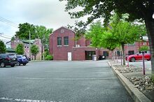 The parking meters in the Bloomsburg Public Library parking lot have been removed on Thursday.