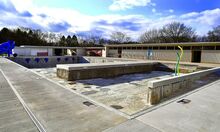 Completion of the Norris E. Rock Memorial Pool in Bloomsburg will likely be delayed until spring. Town officials say there is about two weeks worth of work still to do, and that work requires warmer weather.